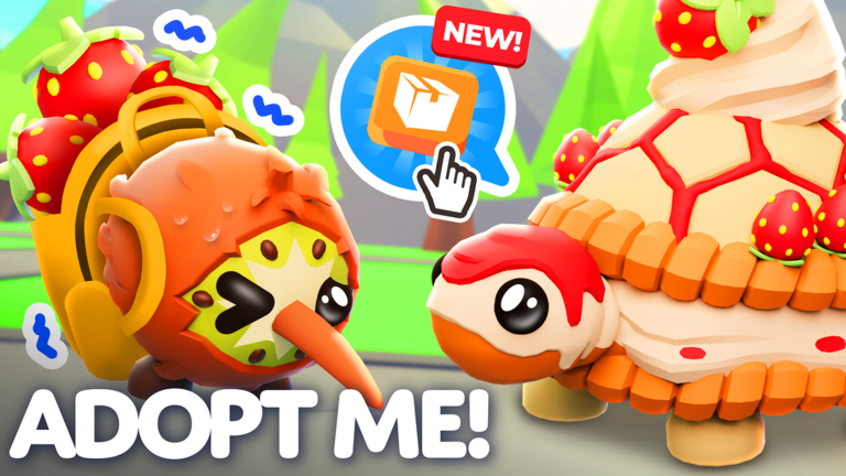 Adopt Me Roblox game thumbnail at a 16:9 aspect ratio